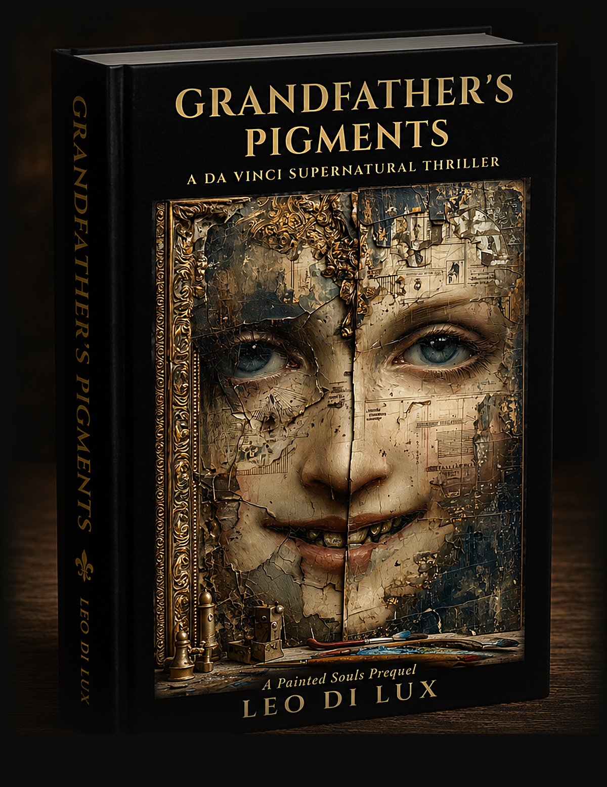 Grandfather’s Pigments — 3D book